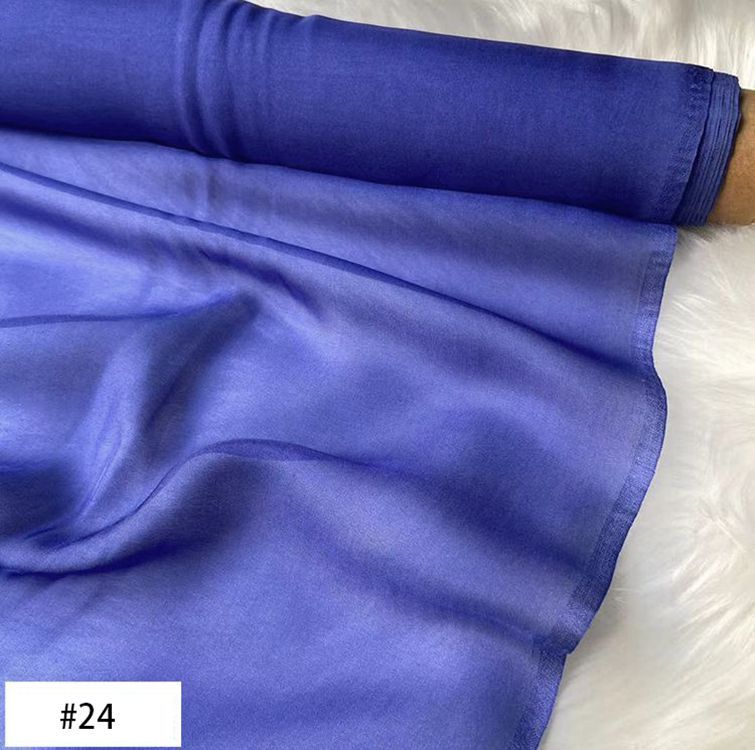8 Momme 100% Mulberry Silk Chiffon Fabric 55" / 140 cm Wide