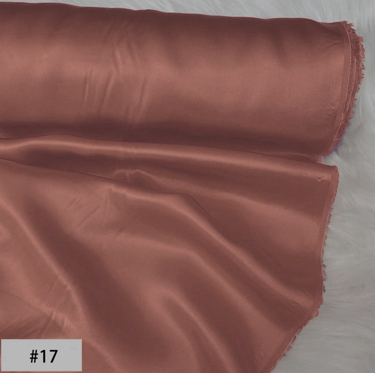 19 Momme 100% Mulberry Stretch Silk Fabric 43" Wide
