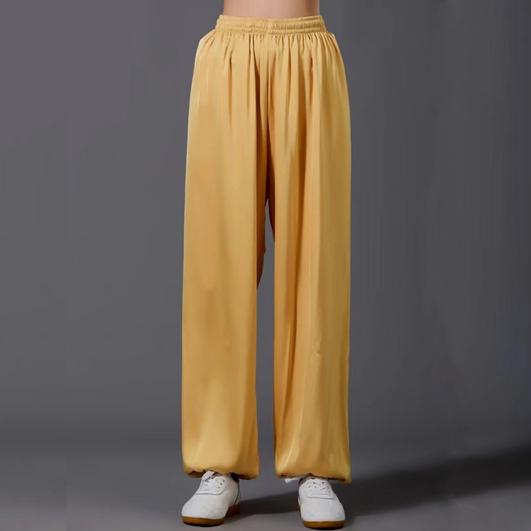 Men's Pure Mulberry Silk Charmeuse Sweatpants