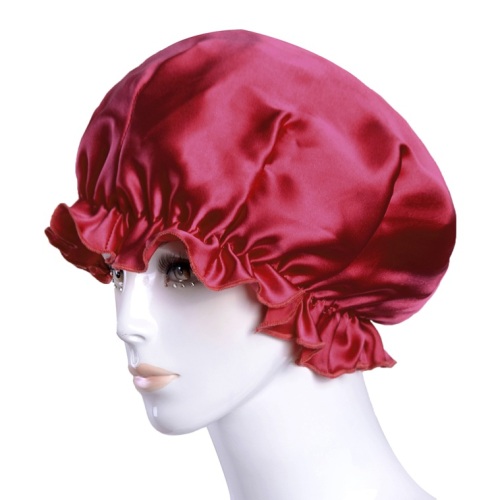 Women's 100% Mulberry Silk Charmeuse Hair Caps Nightcaps