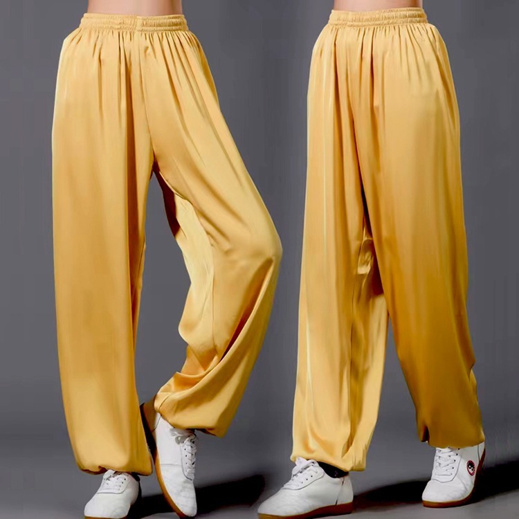 Men's Pure Mulberry Silk Charmeuse Sweatpants