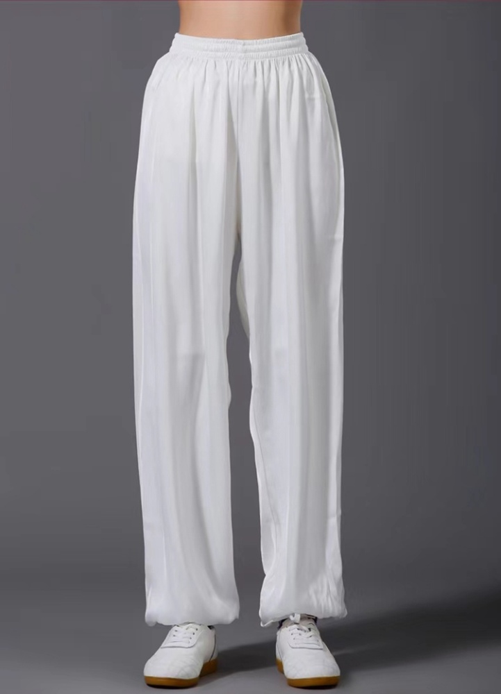 Men's Pure Mulberry Silk Charmeuse Sweatpants