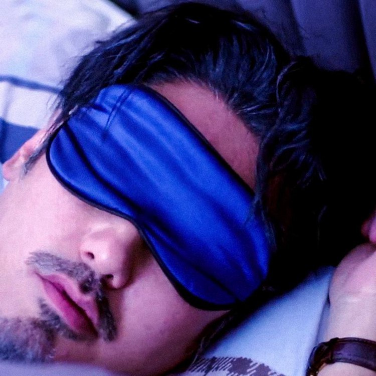 100% Mulberry Silk Charmeuse Sleeping Aid Eye Mask