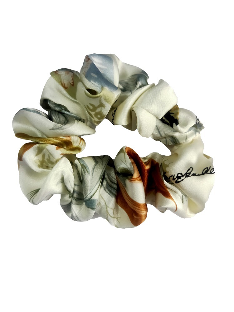 16 Momme Women's 100% Mulberry Silk Charmeuse Hair Scrunchie