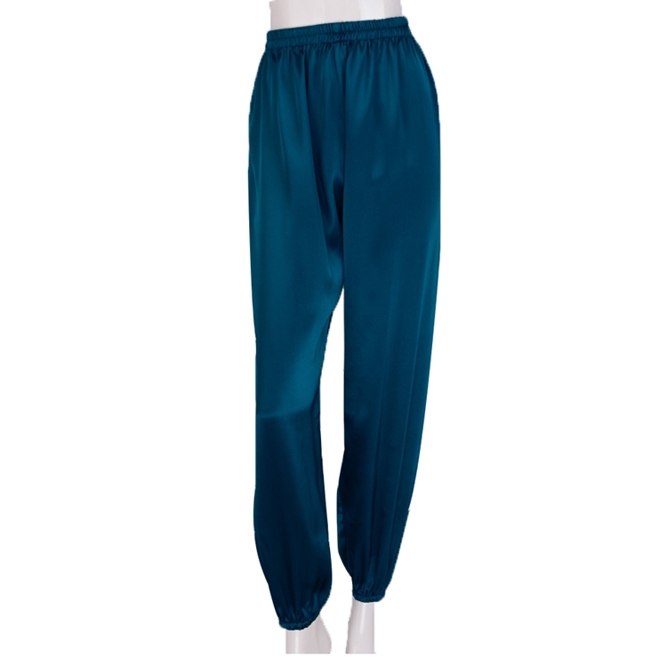 Silk Jogger Pants Womens