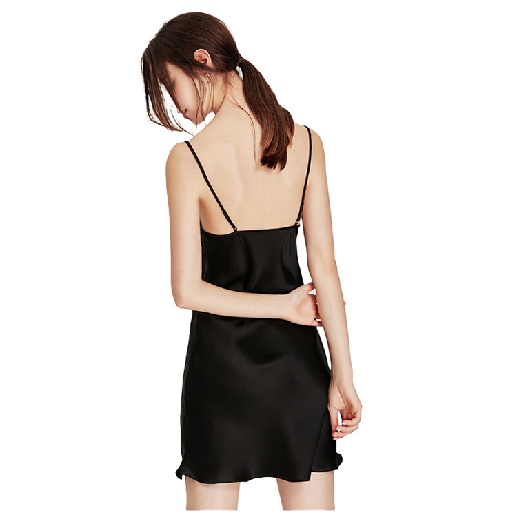 Silk Mini Slip Dress