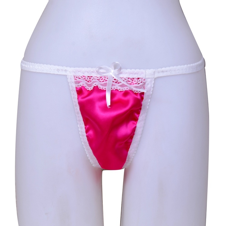 Women's Pure Mulberry Silk Tanga Panties