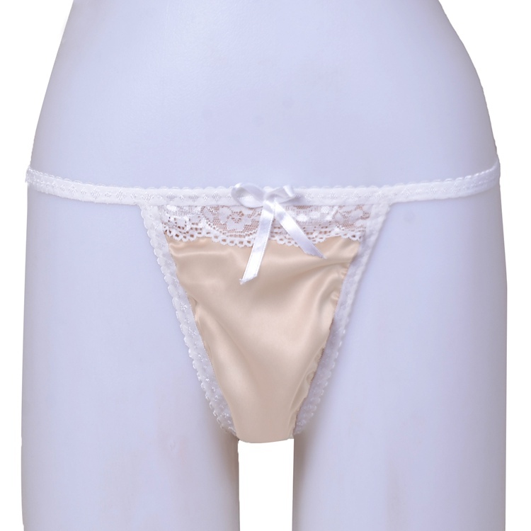 Women's Pure Mulberry Silk Tanga Panties