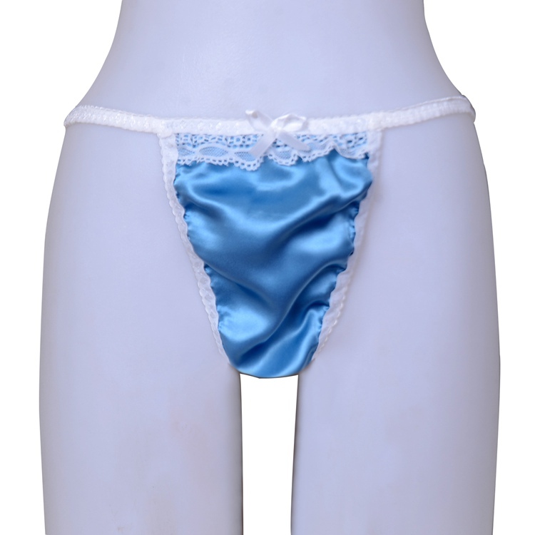 Women's Pure Mulberry Silk Tanga Panties