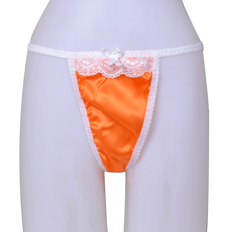 Women's Pure Mulberry Silk Tanga Panties