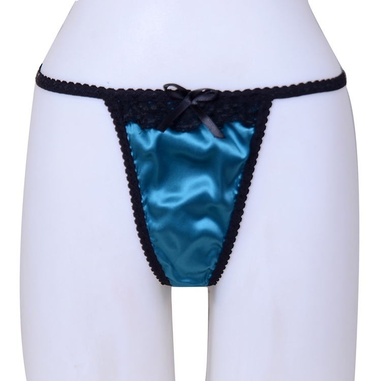 Women's Pure Mulberry Silk Tanga Panties