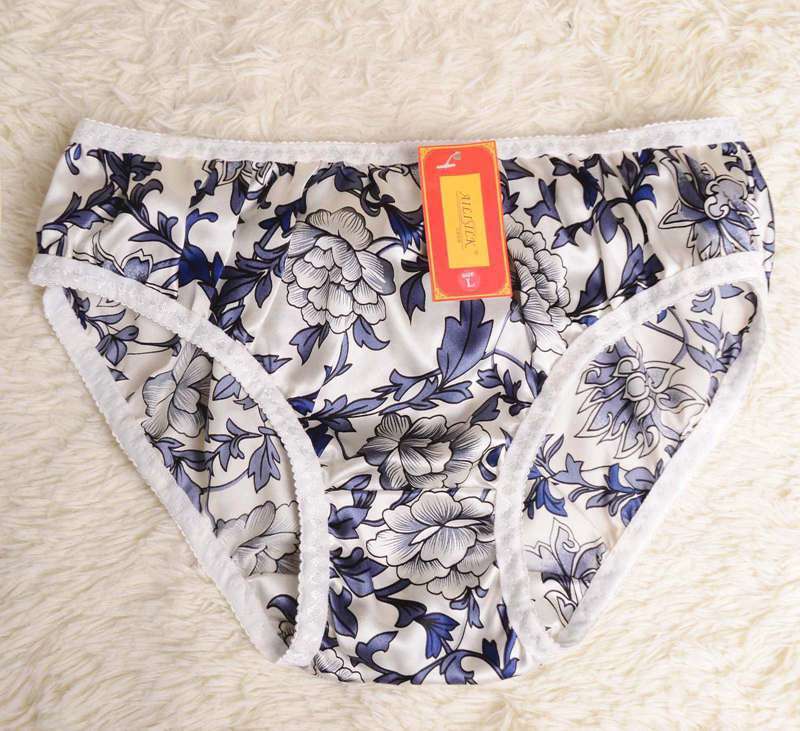 Women's Pure Mulberry Silk Panties Bikini Knickers