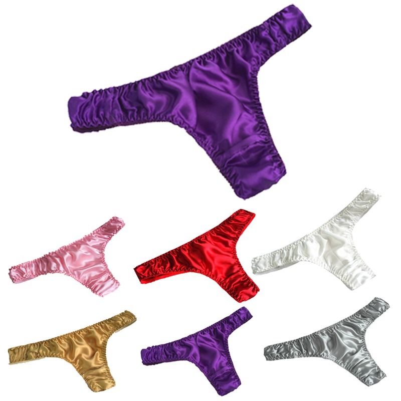 Women's 16mm 100% Mulberry Silk Cheeky Panty Knicker