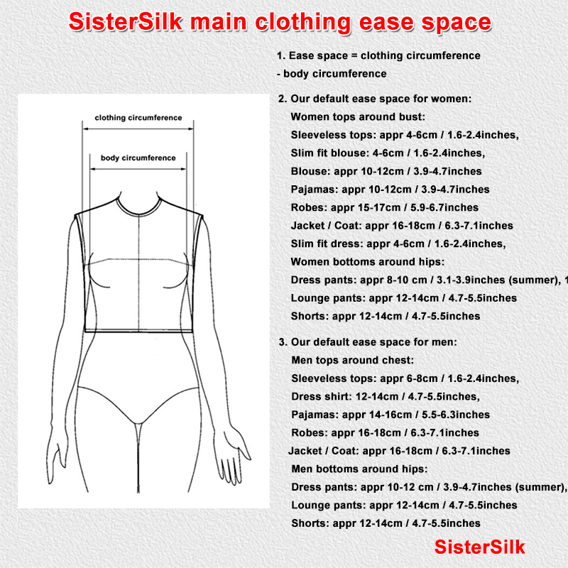 SisterSilk main silk clothing ease space