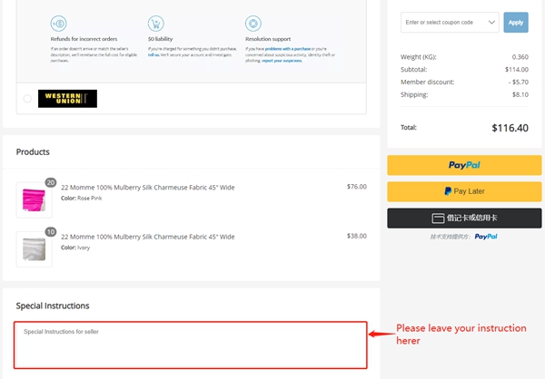 leave message to sistersilk