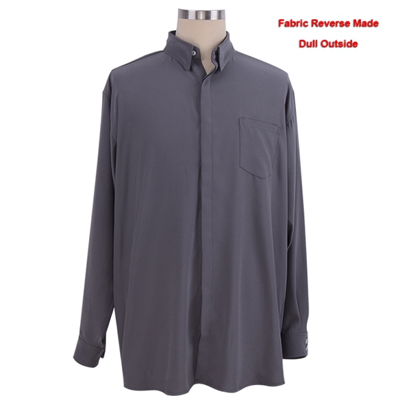 silk dress shirt made with reverse