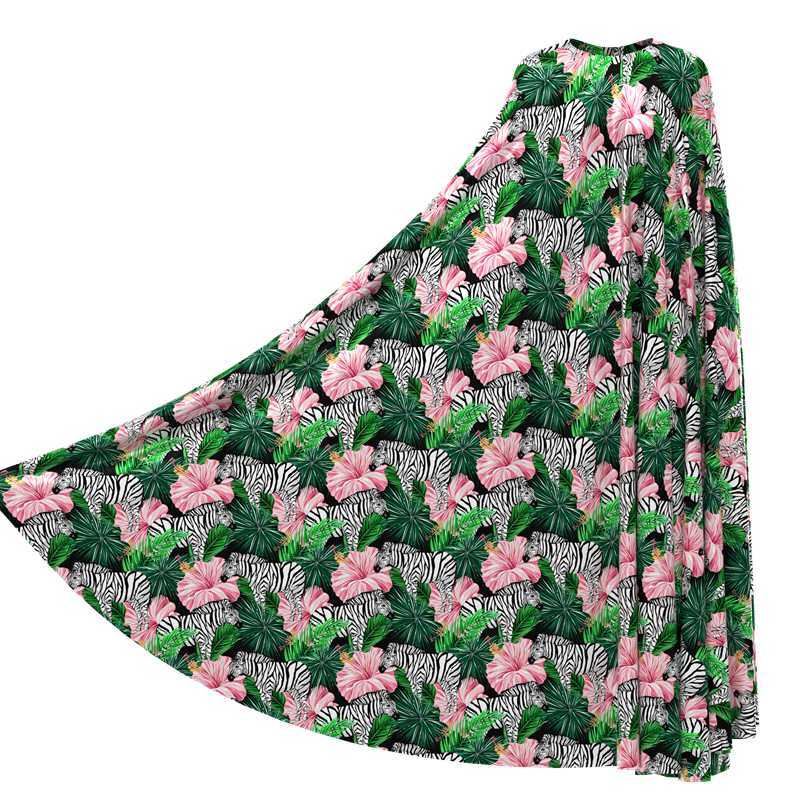 Zebra Print 100% Mulberry Silk Charmeuse Fabric Pattern #08