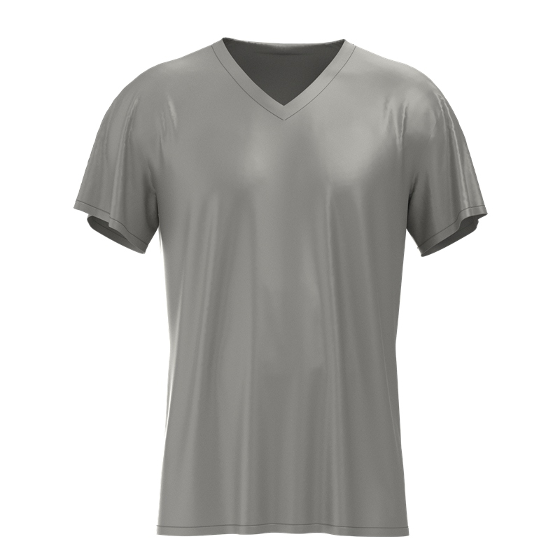 Tシャツ・カットソー 3 TAP ISLAS V Neck T Shirt (2color) Triblend Short Sleeve V Neck Tee in Heather Black – Threads