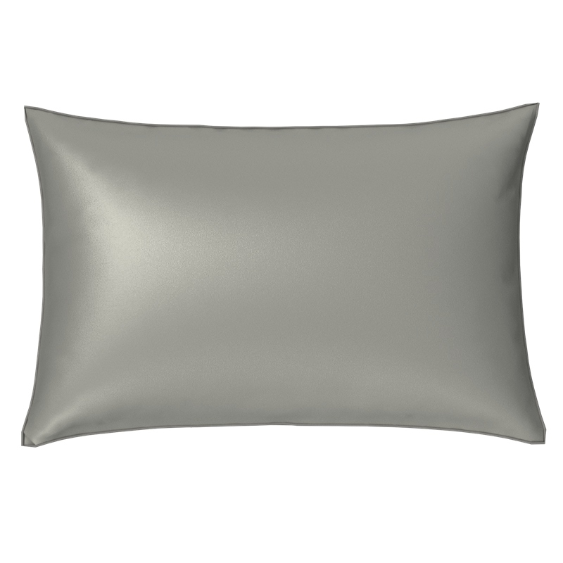 The Highest 40mm 100% Mulberry Silk Pillowcase Color Silver