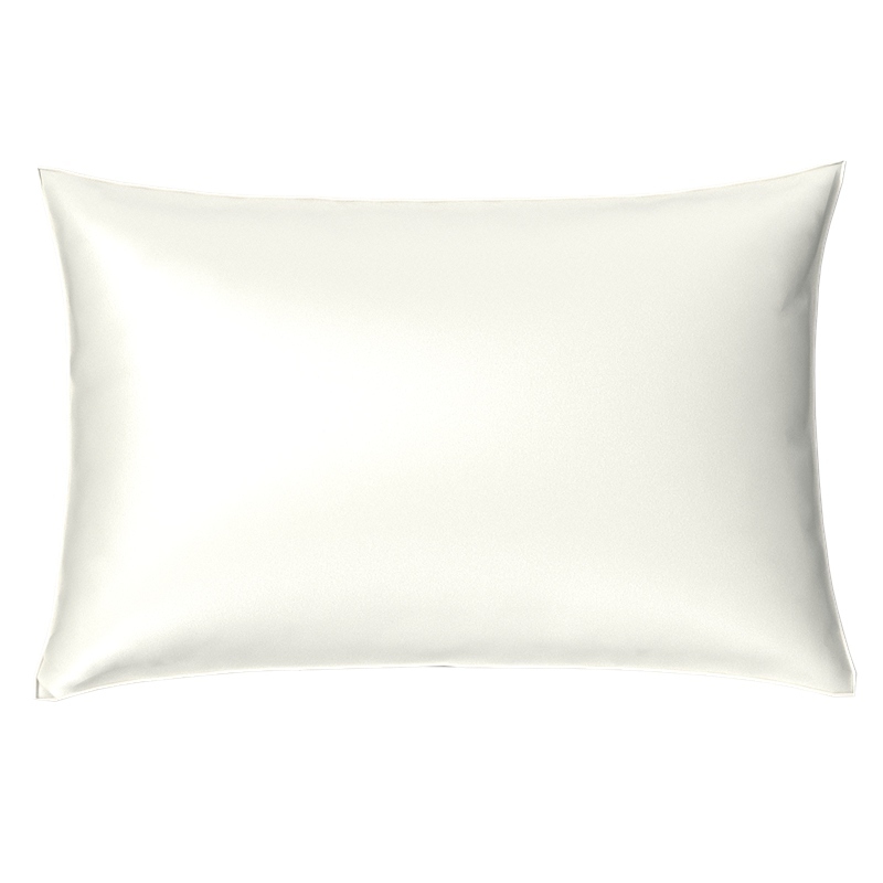 The Highest 40mm 100% Mulberry Silk Pillowcase Color Ivory
