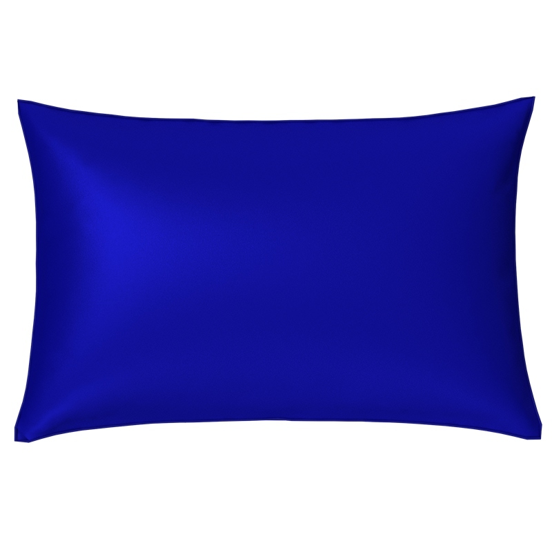 The Highest 40mm 100% Mulberry Silk Pillowcase Color Blue
