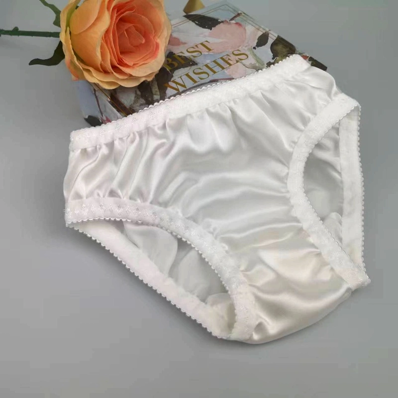 Girl's 100% Mulberry Silk Panties For 14 12 10 8 7 Year Old