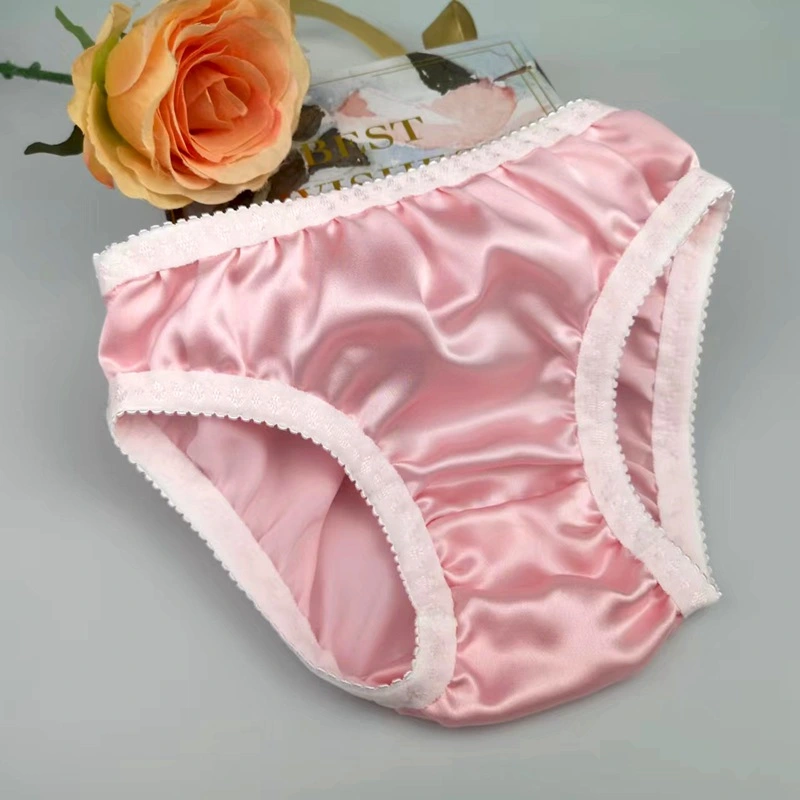 Girl's 100% Mulberry Silk Panties For 14 12 10 8 7 Year Old