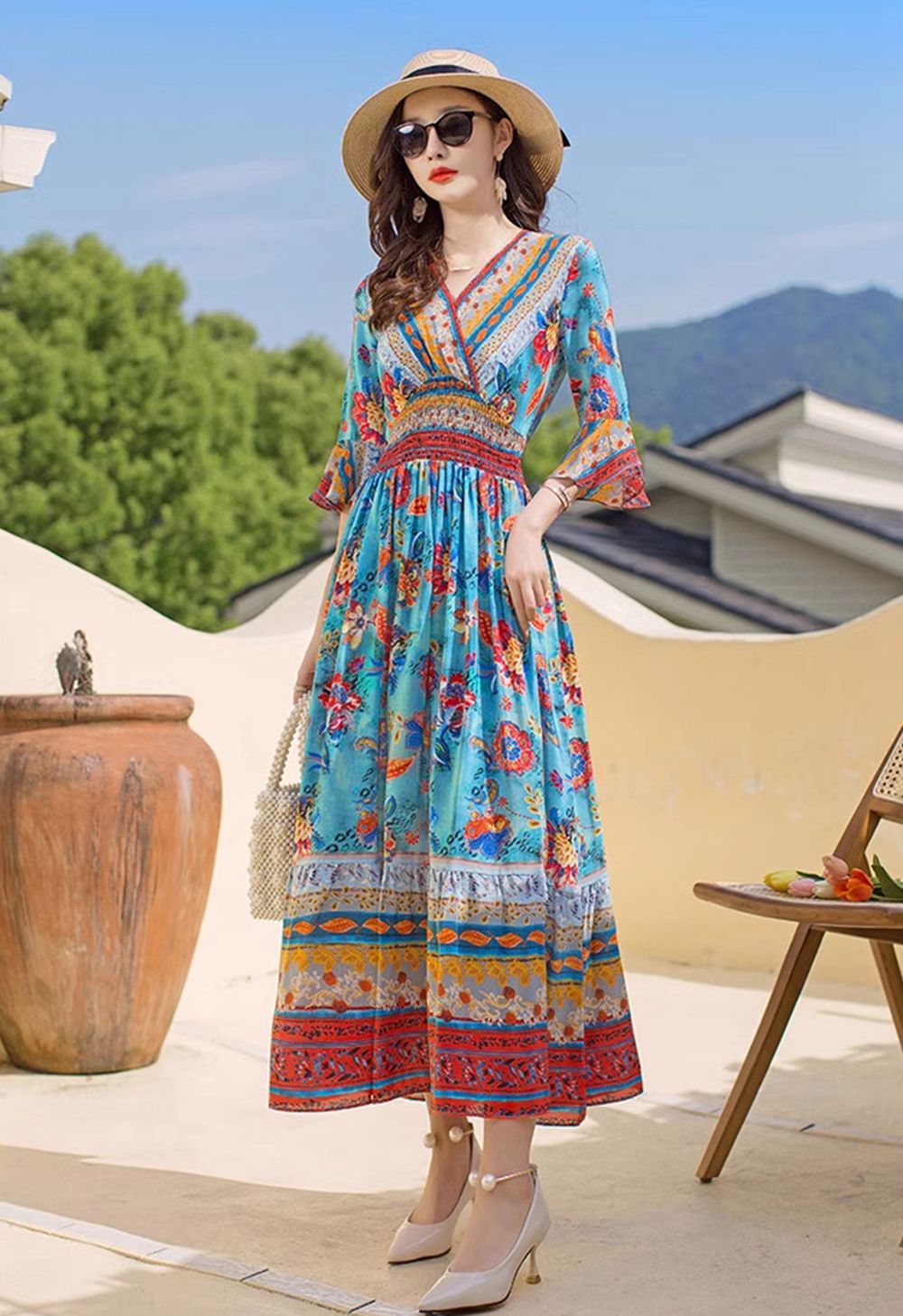 silk sun dresses Women's Silk Dresses
