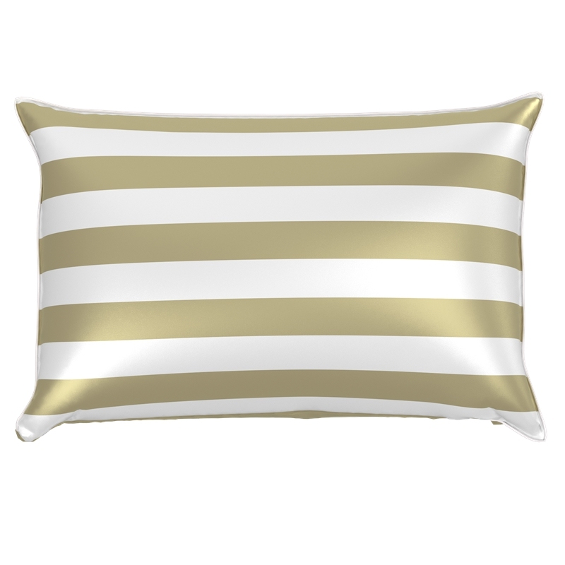 Striped Silk Pillowcase