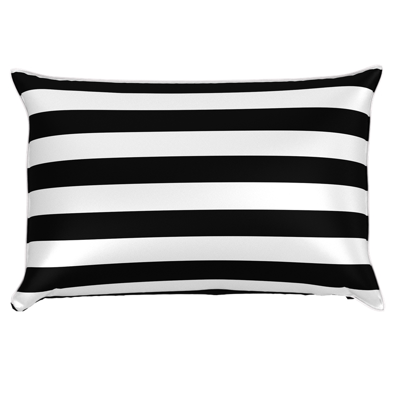 Striped Silk Pillowcase