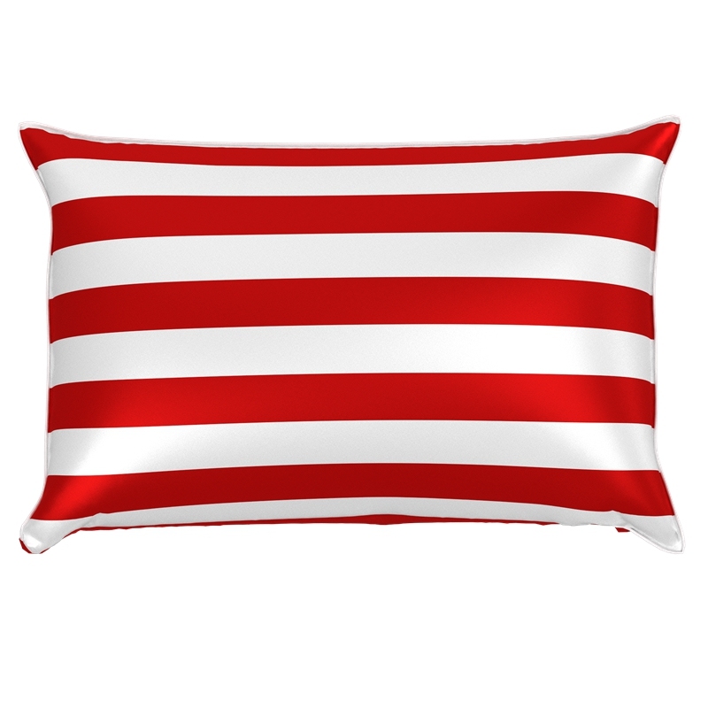 Striped Silk Pillowcase