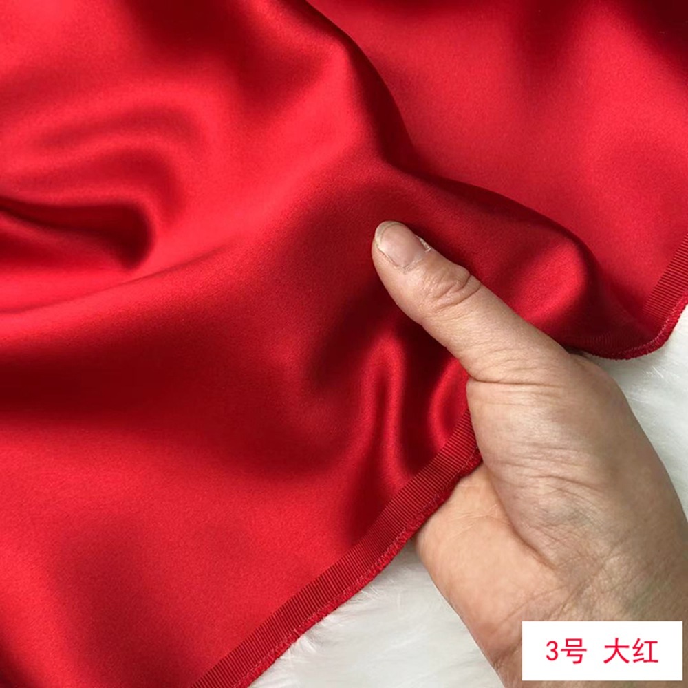 40 Momme 100% Mulberry Silk Charmeuse Fabric 45" Wide