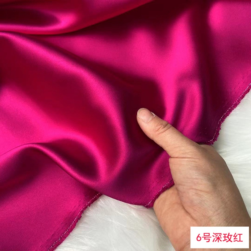 40 Momme 100% Mulberry Silk Charmeuse Fabric 45" Wide