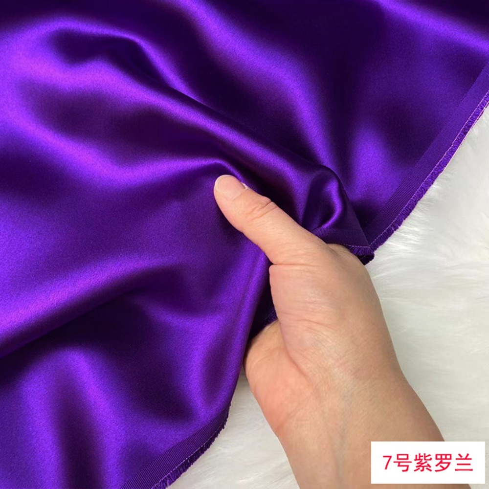 40 Momme 100% Mulberry Silk Charmeuse Fabric 45" Wide