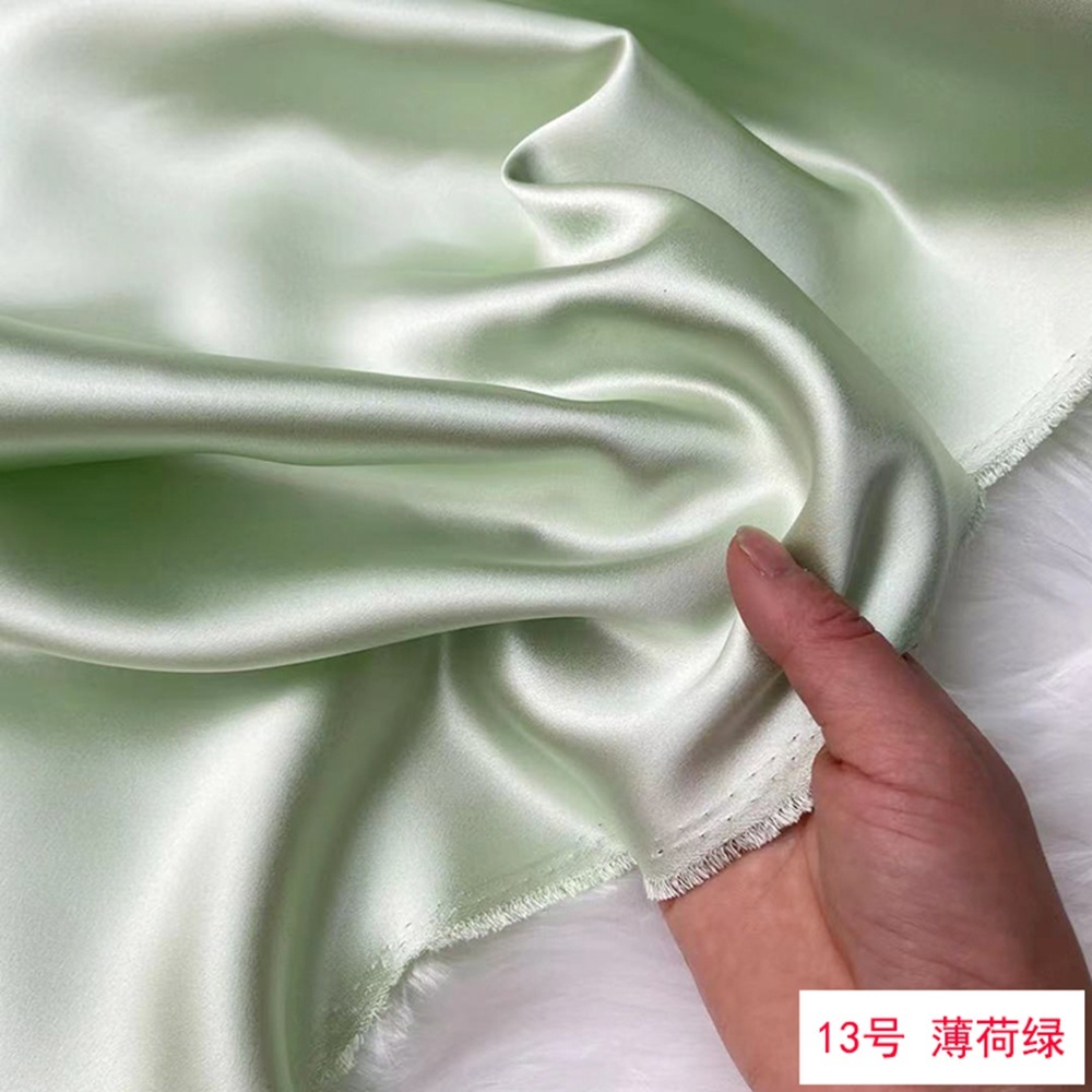 40 Momme 100% Mulberry Silk Charmeuse Fabric 45" Wide