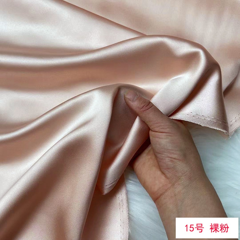 40 Momme 100% Mulberry Silk Charmeuse Fabric 45" Wide