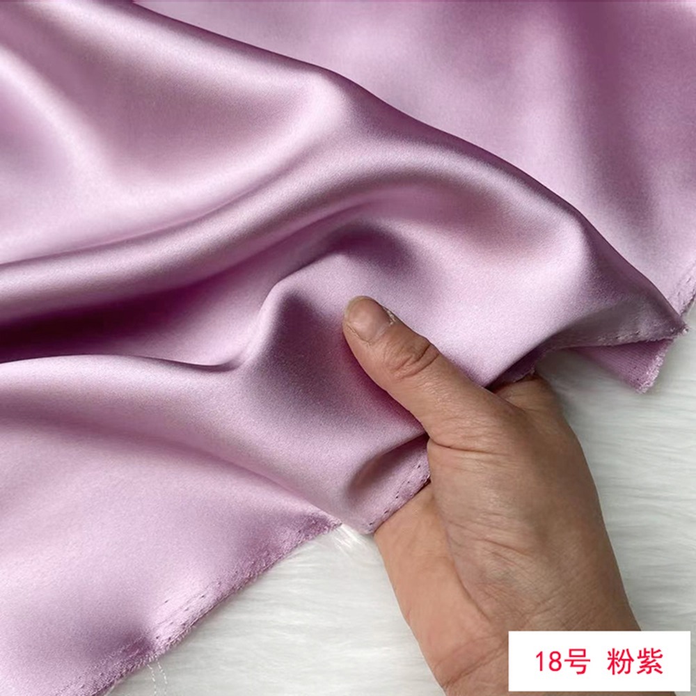 40 Momme 100% Mulberry Silk Charmeuse Fabric 45" Wide