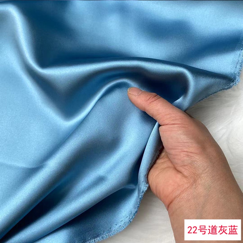 40 Momme 100% Mulberry Silk Charmeuse Fabric 45" Wide