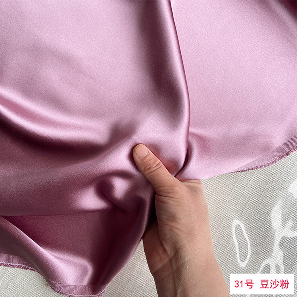 40 Momme 100% Mulberry Silk Charmeuse Fabric 45" Wide