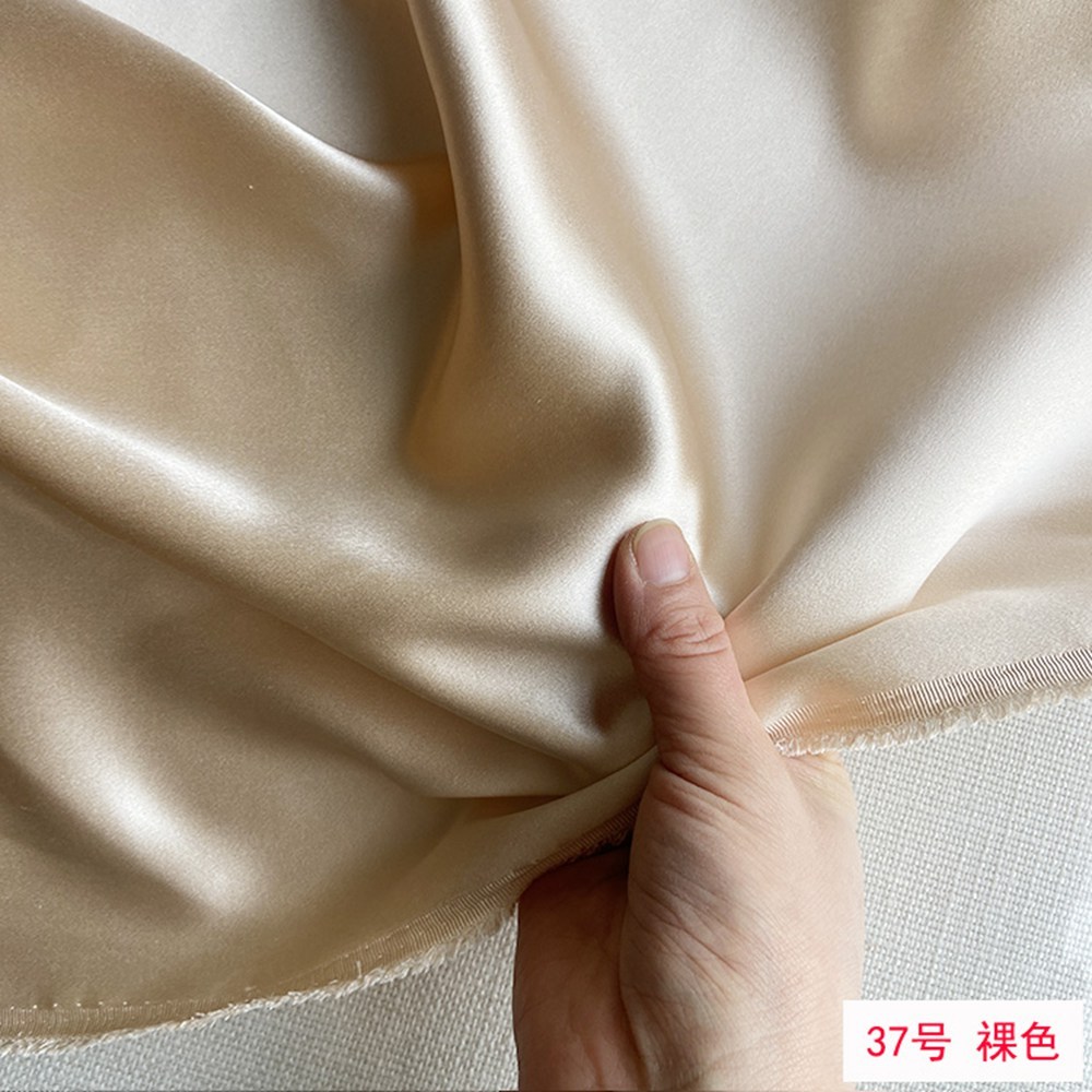 40 Momme 100% Mulberry Silk Charmeuse Fabric 45" Wide