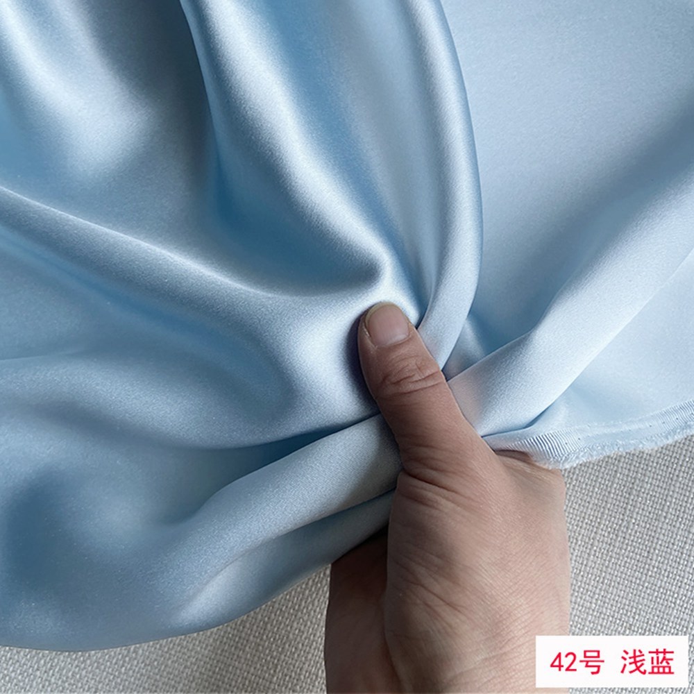 40 Momme 100% Mulberry Silk Charmeuse Fabric 45" Wide