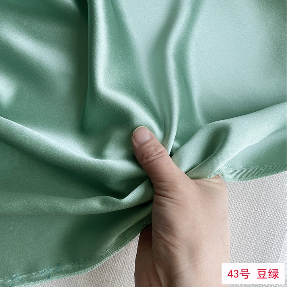 40 Momme 100% Mulberry Silk Charmeuse Fabric 45" Wide
