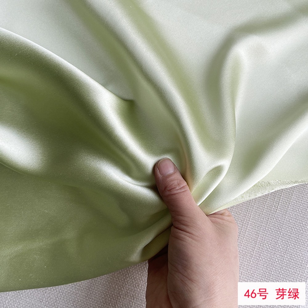 40 Momme 100% Mulberry Silk Charmeuse Fabric 45" Wide
