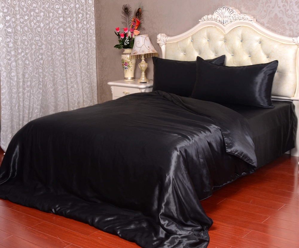 30mm 100% Mulberry Silk 110 Inches Extra Wide Fabric For Bedding By Half Yard