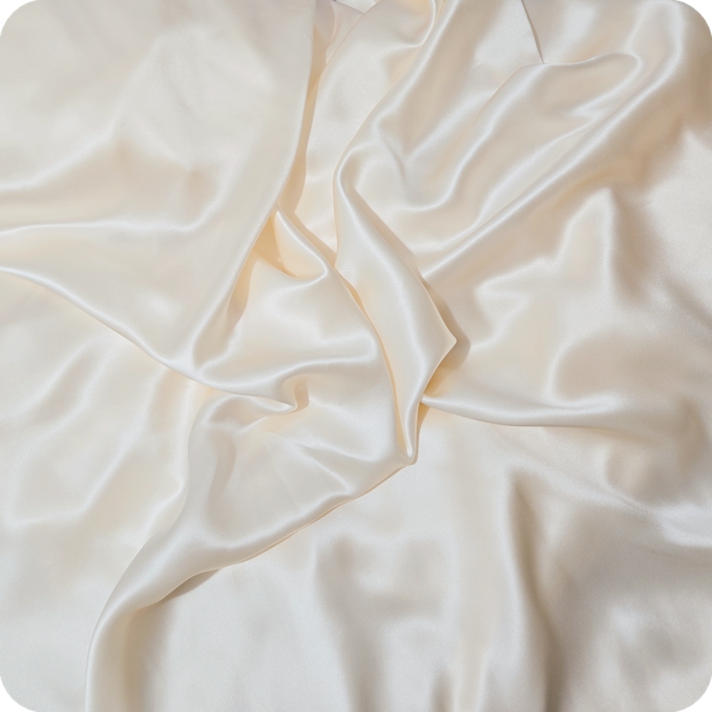 30mm 100% Mulberry Silk 110 Inches Extra Wide Fabric For Bedding By Half Yard