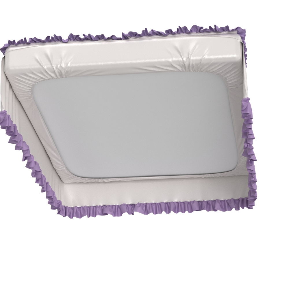 Silk Fitted Sheet Bed Skirt