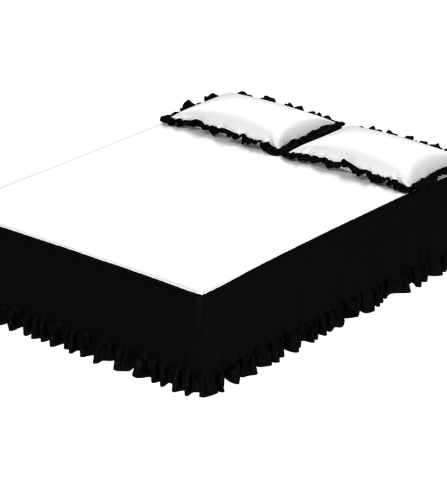 Silk Fitted Sheet Bed Skirt