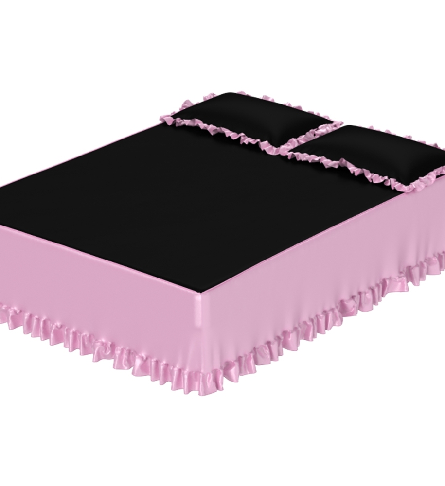 Silk Fitted Sheet Bed Skirt