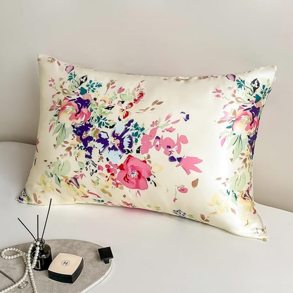 Pure 16 Momme Mulberry Silk Pillowcase Zipper Closure