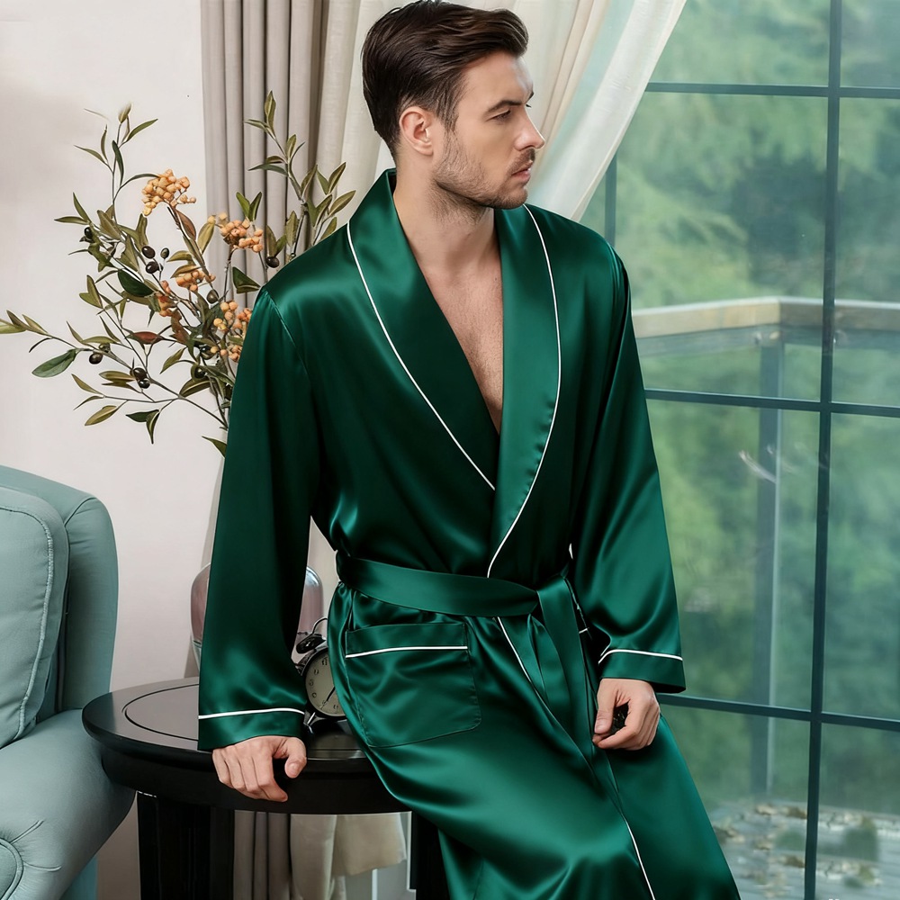 Men's Silk Dressing Gown Men's Silk Dressing Gown